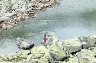 Turisti z Česka sa aj po upozornení okúpali v jednom zo Žabích plies vo Vysokých Tatrách.
