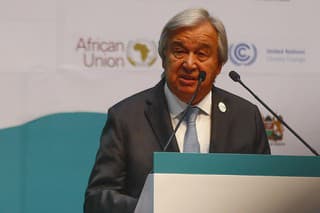 Generálny tajomník Organizácie Spojených národov António Guterres.