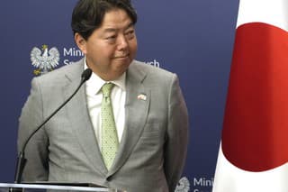 Japonský minister zahraničných vecí Jošimasa Hajaši.