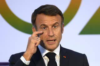 Francúzsky prezident Emmanuel Macron.