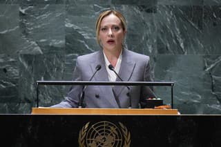 Talianska premiérka Giorgia Meloniová.