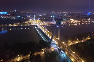 Takto vyzerala Biela noc v Bratislave.