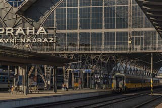 Hlavná železničná stanica v Prahe (ilustračné foto).