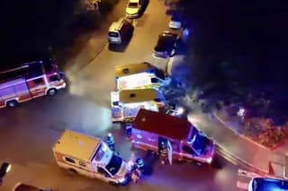 Výbuch a streľba zmobilizovali všetky  záchranné zložky.