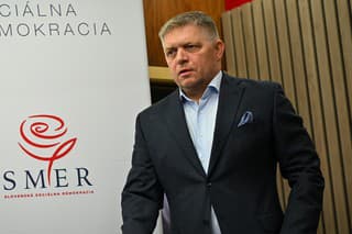Prvá tlačová konferencia Smeru po voľbách,