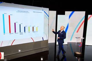 Odhady volebných výsledkov zverejnila aj verejnoprávna RTVS.