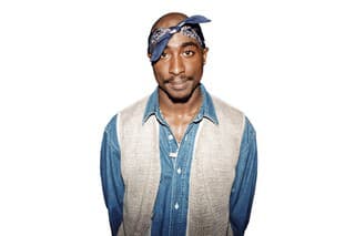 Raper Tupac Shakura.