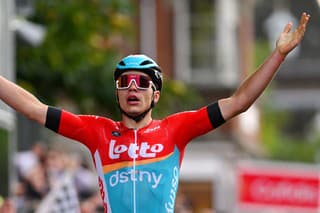 Belgický cyklista Arnaud De Lie.