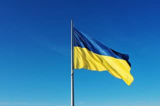 Vlajka Ukrajiny (ilustračná fotografia).