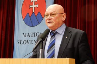 Bývalý šéf Matice slovenskej Marián Tkáč.