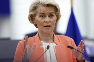Predsedníčka Európskej komisie (EK) Ursula von der Leyenová.