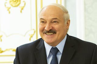 Na snímke bieloruský prezident Alexander Lukašenko.