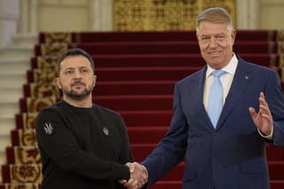 Rumunský prezident Klaus Iohannis sa stretol s ukrajinským prezidentom Volodymyrom Zelenským.