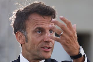 Francúzsky prezident Emmanuel Macron.