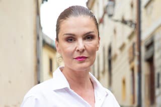 Herečka Elena Podzámska