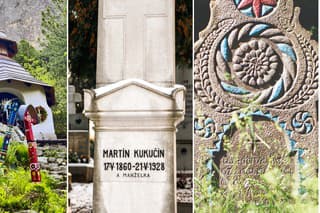 Unikátne cintoríny nájdete po celom Slovensku.