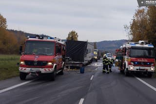 Cestu prvej triedy na Kysuciach uzavreli, stala sa tam vážna nehoda.