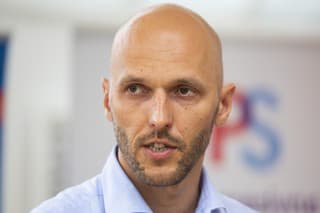 Predseda politického hnutia Progresívne Slovensko (PS) Michal Truban.