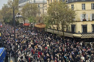 Pochod proti antisemitizmu v Paríži