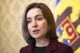 Moldavskú prezidentka Maia Sanduová.