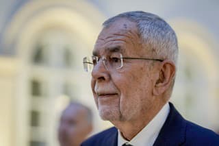 Rakúsky prezident Alexander Van der Bellen.