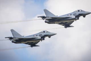 Stíhačky Eurofighter (ilustračné foto).