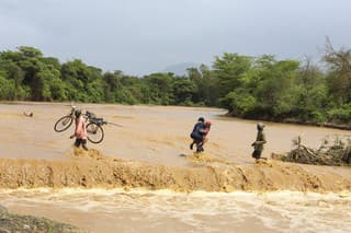 Keňa sa od začiatku tohto mesiaca potýka so silnými povodňami.
