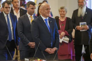 Predseda novozélandskej Národnej strany a nový novozélandský premiér Christopher Luxon.