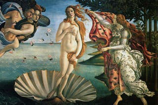 Zrodenie Venuše je jednou z Botticelliho najznámejších malieb.