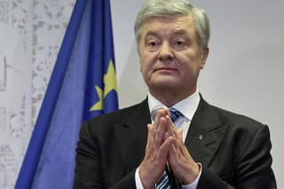Bývalý ukrajinský prezident Petro Porošenko.