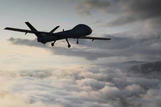 Military combat drone UAV