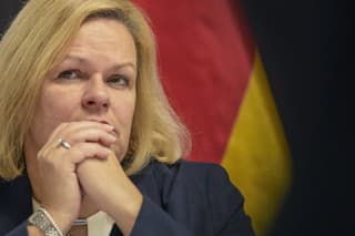Nemecká ministerka vnútra Nancy Faeserová.