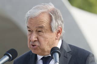 Generálny tajomník OSN António Guterres. 