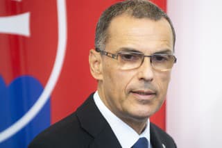 Generálny prokurátor SR Maroš Žilinka počas tlačového vyhásenia na tému Podanie prezidentky na Ústavný súd SR.