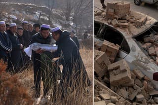Hrozivé následky zemetrasenia v Číne.