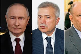 Vladimir Putin, Vladimir Potanin, Vagit Alekperov.