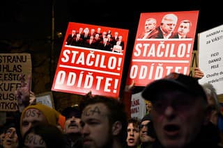 Protestné zhromaždenie SaS, PS a KDH v Bratislave