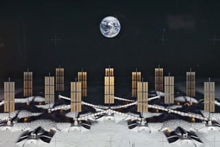 Základňa na Mesiaci by mala mať vzájomne prepojené stavebné bloky.
