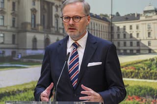 Predseda českej vlády Petr Fiala. 