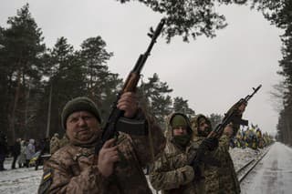 Ukrajinskí vojaci (ilustračné foto).