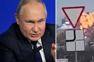 Putin tvrdí, že lietadlo zostrelil systém Patriot.