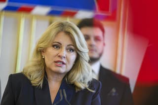 Na snímke prezidentka SR Zuzana Čaputová počas vyhlásenia o novele Trestného zákona.