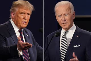Prezidentskí kandidáti Donald Trump a Joe Biden