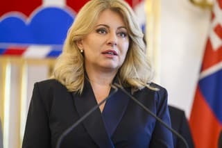 Na snímke prezidentka SR Zuzana Čaputová počas vyhlásenia o novele Trestného zákona.