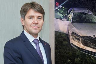 Pri nehode sa zranil aj štátny tajomník Marek Eštok.