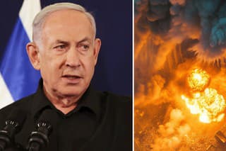 Izraelský premiér Benjamin Netanjahu pohrozil Iránu. 