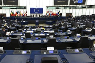 Zasadnutie Európskeho parlamentu v Štrasburgu