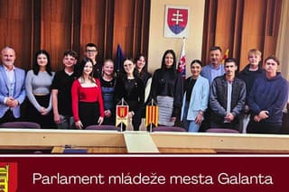 Mesto Galanta má mladežnícky parlament.