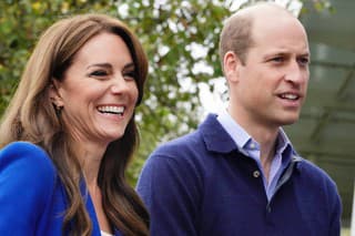 Princ William a jeho manželka Kate.