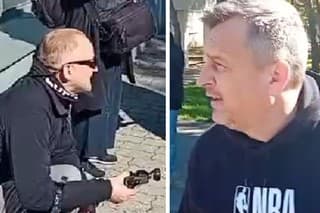 Okoloidúci muž provokoval Andreja Danka počas upratovania v Dúbravke.